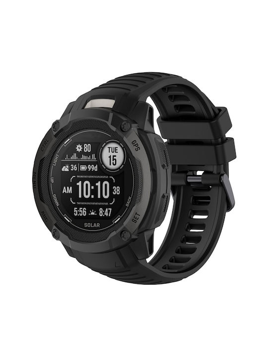 Λουράκι Μαύρο (Garmin Instinct 2X)
