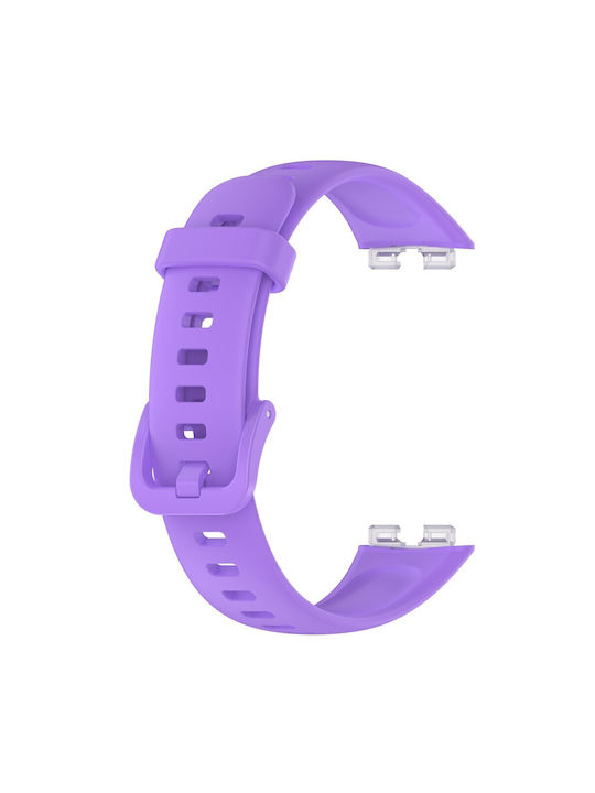 Ersatz Armband Silikon Lila (Huawei Band 8)