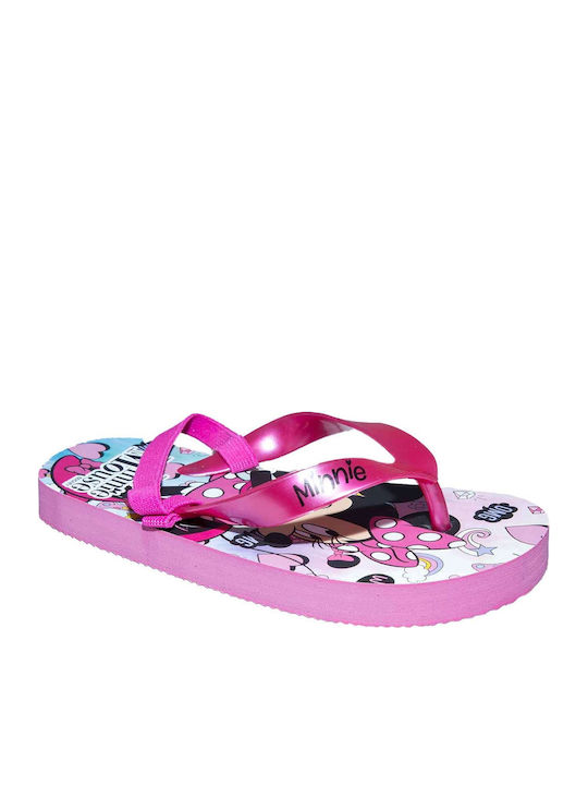 Παιδικές Σαγιονάρες Flip Flops Minnie Ροζ Minnie