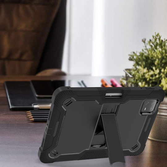 Techsuit Flip Cover Durabilă Neagră (Xiaomi Pad 6, Pad 6 Pro)
