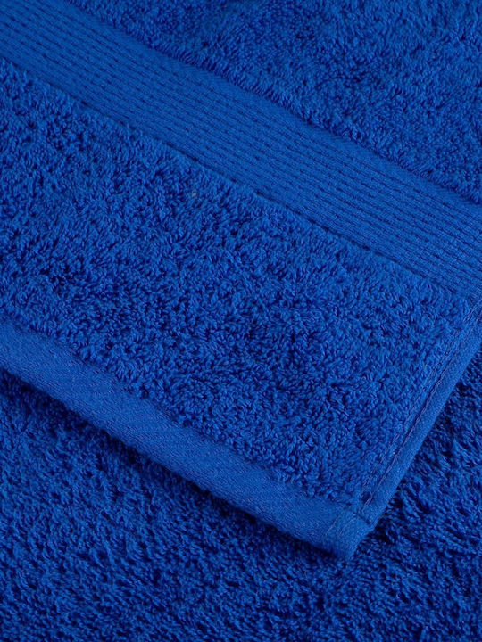 vidaXL Πετσέτα Σώματος 100x200εκ. Μπλε 4τμχ Βάρους 600gr/m²