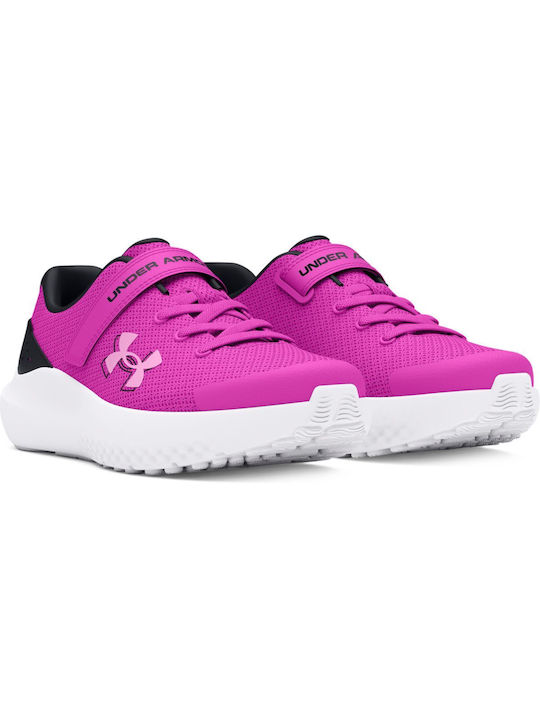 Under Armour Αθλητικά Παιδικά Παπούτσια Running Surge 4 PS Μωβ