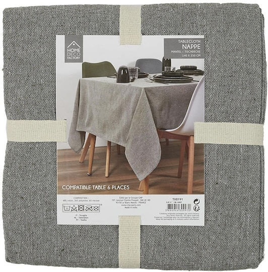 The Home Deco Factory Покривка за маса Зелен 250x140бр