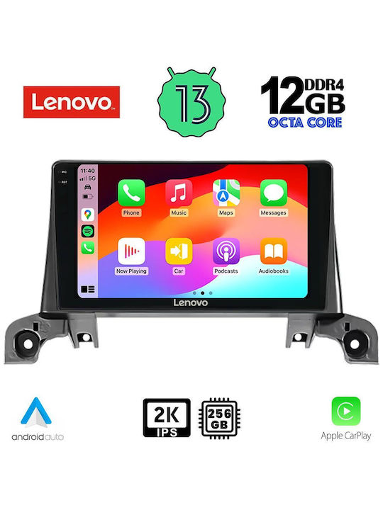 Lenovo Car Audio System for Peugeot 3008 2016> (Bluetooth/USB/WiFi/GPS/Apple-Carplay/Android-Auto) with Touch Screen 9"