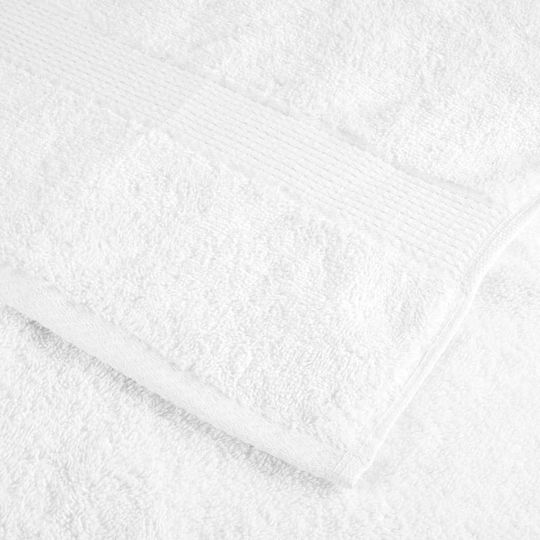 vidaXL Set 10 Hotel Face Towels 100x50 cm 600gsm White