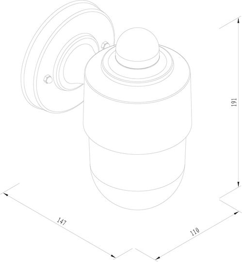 Heronia LP-210 Lattern 11x11x14.7см Heronia LP-210 Lattern 11x11x14.7см