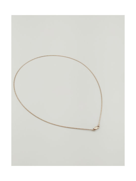 Silver Chain Neck Gold-plated Length 45cm