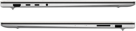 Asus Zenbook S 16 OLED UM5606WA-OLED-RJ225X 16" Touchscreen 120Hz (Ryzen AI 300 Series-9 HX 370/32GB/2TB SSD/W11 Pro) Scandinavian White (GR Keyboard)