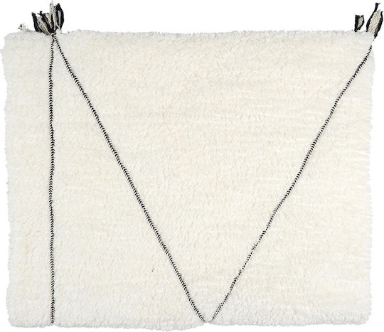The Home Deco Factory Ριχτάρι Πολυθρόνας Sherpa 160x130εκ. Λευκό TX0110
