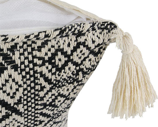 The Home Deco Factory Sofa Cushion Fringes 40x40cm