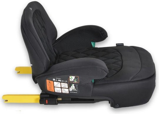 Cangaroo Jax Autositz Kindersitz i-Size mit Isofix Schwarz 22-36 kg
