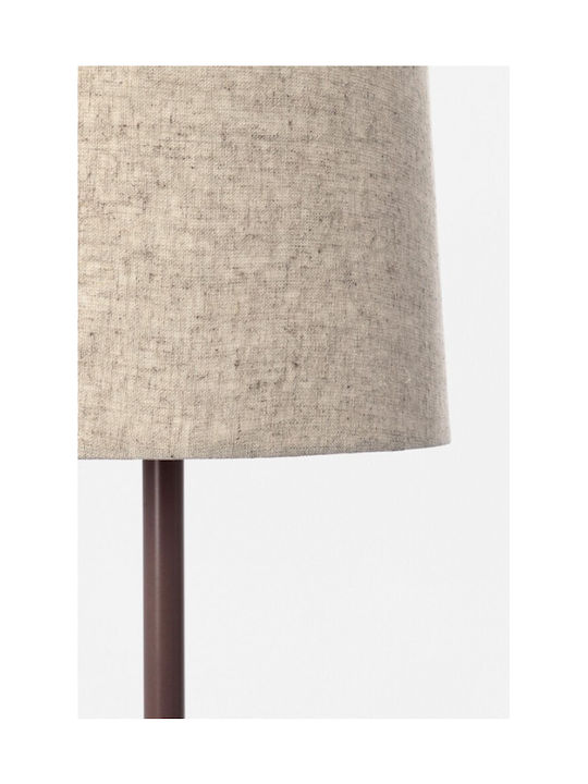 Bizzotto Floor Lamp H166xW46cm. Brown