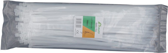 Uncle George Plastic Cable Ties 300mmx4.8mm In Transparent Colour 100 Pieces 03.05.02-0004-300x4.8mm