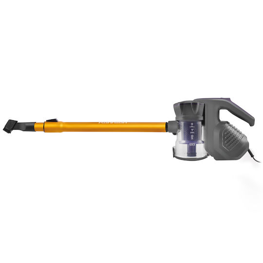 Rohnson R-1215 Ηλεκτρική Σκούπα 2 σε 1 Stick & Χειρός 800W Πορτοκαλί