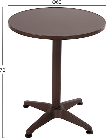 Трапезна Стабилна 60x60x70бр Cafe