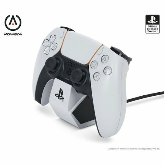 PowerA Solo Charging Station Charging Station for 2 controllers PS5 White