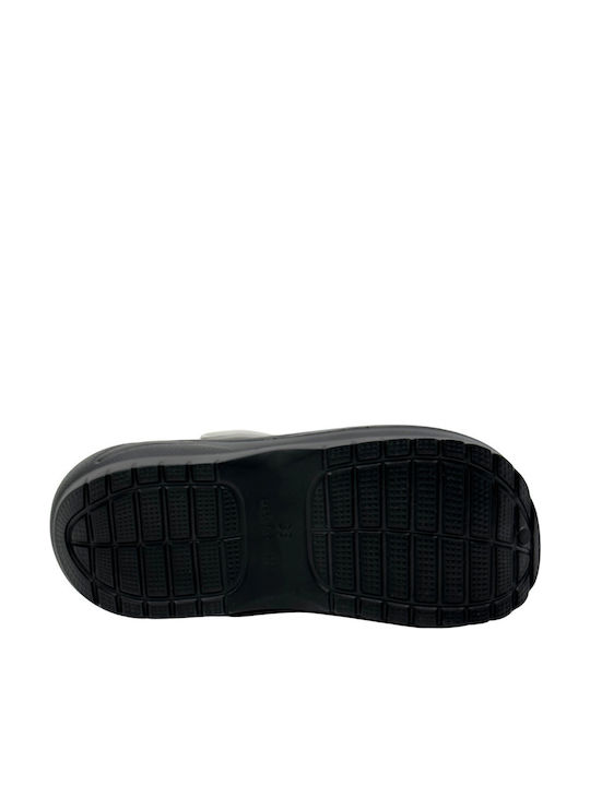 Twingo Damen Clogs Schwarz