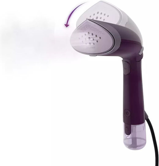 Philips Series 7000 Ατμοκαθαριστής Ρούχων Χειρός 1500W με Δοχείο 100ml Μωβ