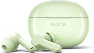 Realme Buds T110 Bluetooth Handsfree Headphone Sweat Resistant and Charging Case Green