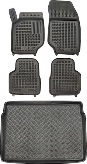 Rezaw Plast Set of Front and Rear Mats 5pcs for Citroen C4 2020+ Black