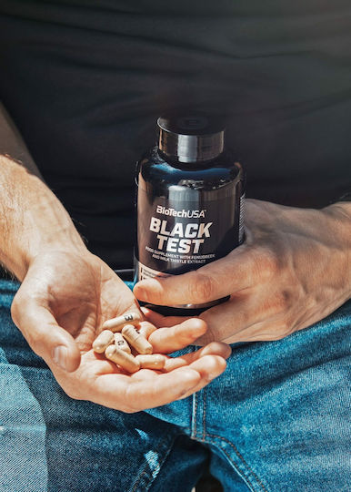 Biotech USA Black Test Συμπλήρωμα για Προπόνηση & Ενίσχυση της Τεστοστερόνης 90 κάψουλες
