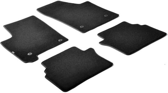 Lampa Set of Front and Rear Mats 4pcs for Opel Meriva 2010+ Black