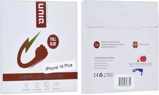 Uniq Προστασία Κάμερας Tempered Glass Διάφανο για το iPhone 14 Plus