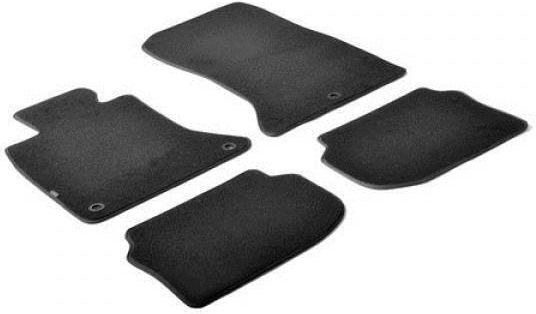 Lampa Set of Front and Rear Mats 4pcs for BMW Series 7 Black