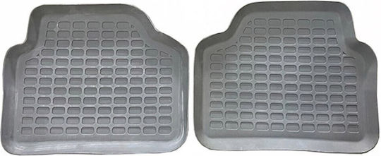 Auto Gs Satz Vorder- und Hintermatten Wannenartig 4Stück aus Gummi für BMW Serie 2 Gray