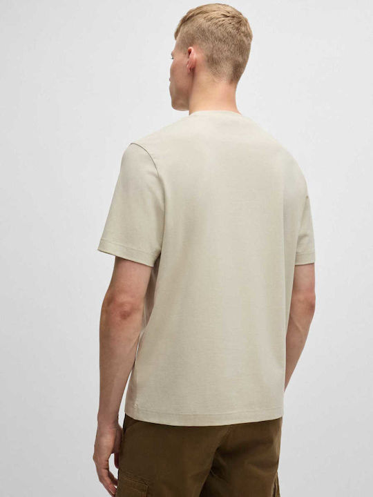 Boss T-shirt Μπεζ