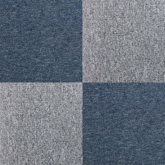 40 X Carpet Tiles 10m2 Storm Blue & Platinum Grey 40 X Carpet Tiles 10m2 Storm Blue & Platinum Grey