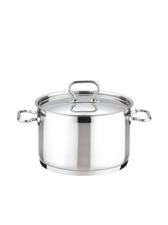 Tescoma Βαθιά Ανοξείδωτη Κατσαρόλα 10lt / 28cm