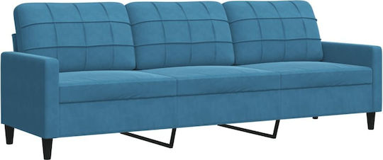 Living Room Furniture Set 3-Seater & 2-Seater Blue