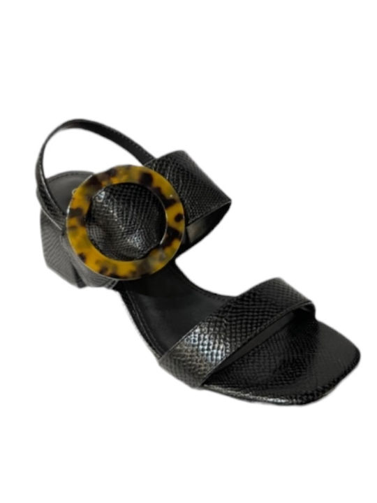 Verde Women's Sandals Black