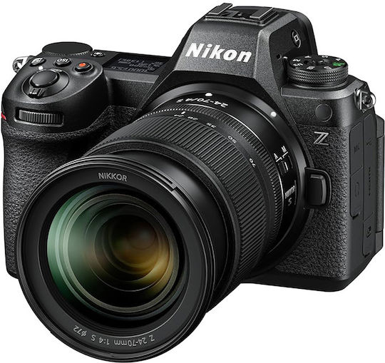 Nikon Z6 III Mirrorless Φωτογραφική Μηχανή Kit (Z 24-70mm F4 S) Μαύρη