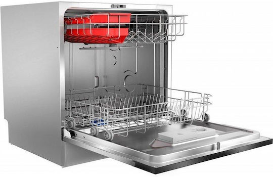 Toshiba Mașină de spălat vase independentă pentru 8 seturi de vase L55xÎ59cm Inox