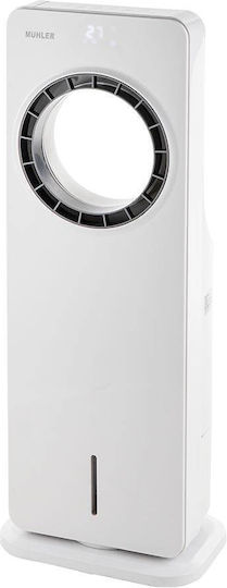 Muhler MC-4000 Ανεμιστήρας Χωρίς Πτερύγια 65W με Τηλεχειριστήριο Λευκός