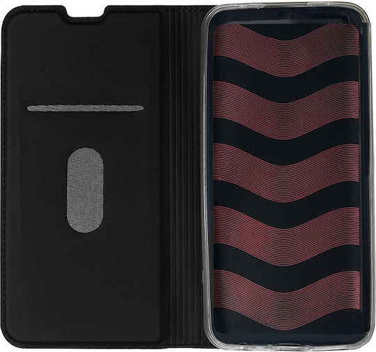 Powertech Buchen Sie Synthetisches Leder Gold (Huawei Y6 2019)