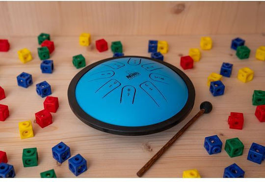 Nino Percussion Steel Tongue Ethnic Drum 8 Notes 17.78cm