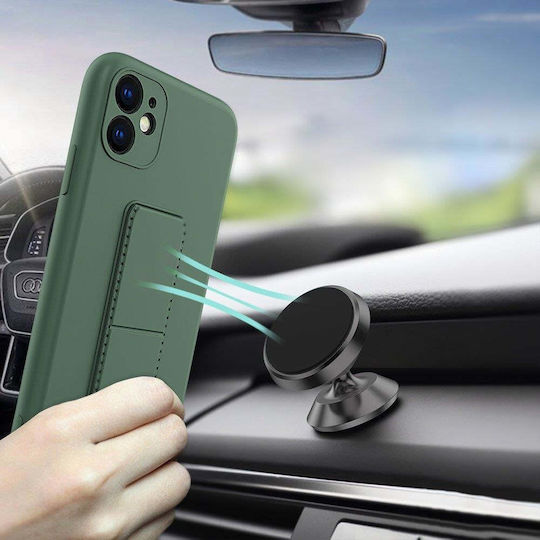 Wozinsky Kickstand Flexible Задна корица Силикон Светлосин (Galaxy S21 Ultra 5G)