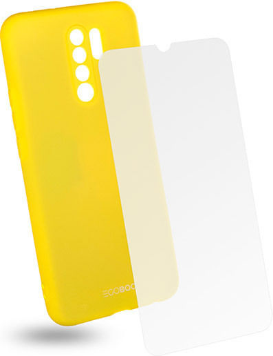 Egoboo Rubber Back Cover Σιλικόνης Lime (Redmi 9)