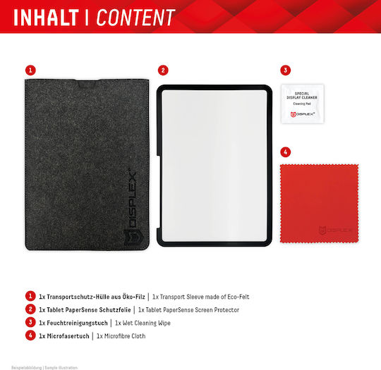 Displex Screen Protector (Ipad Pro 10.9 (10 Gen)) Μαύρο