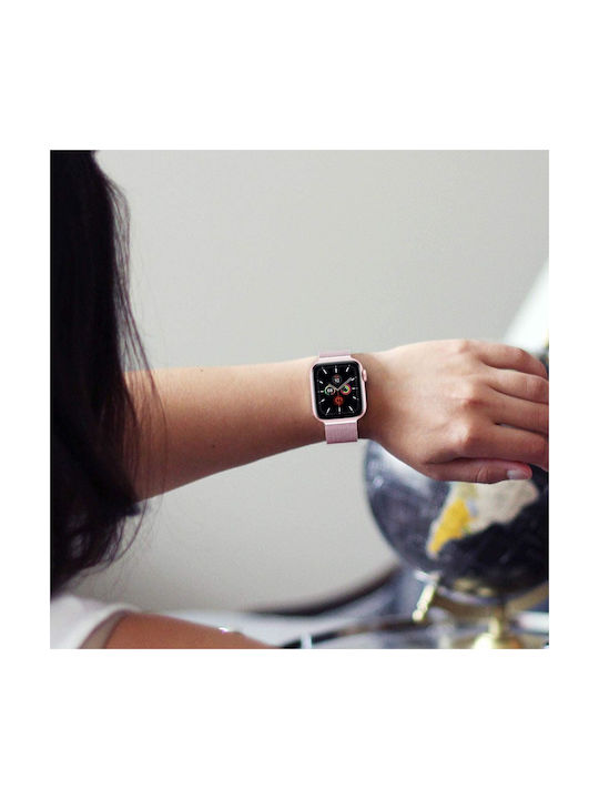 Tech-Protect Milanese Armband Rostfreier Stahl Gold (Apple Watch 44/45/46mm/Ultra 49mm)