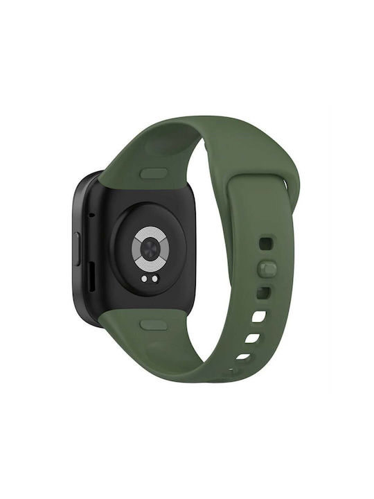 Xiaomi Каишка Силикон Зелен (Redmi Watch 3 Active - Часовник Redmi Watch 3 Active)