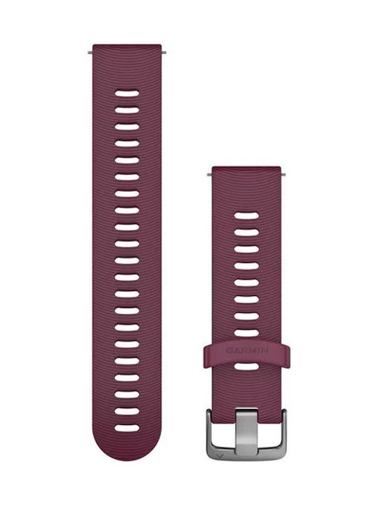 Garmin Curea Silicon Roșu (Forerunner 55/245/645 / Vivoactive 3/5/HR / Venu Sq 2)