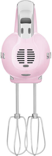 Smeg Hand Mixer 250W Pink