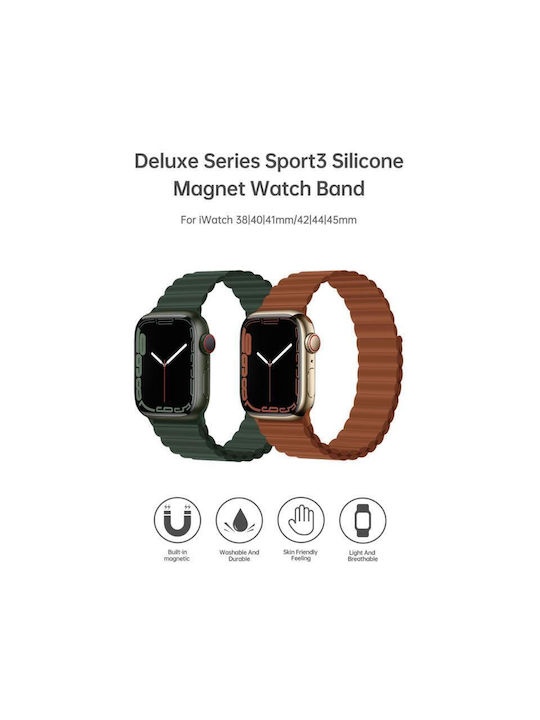 Devia Sport3 Strap Silicone Beige (Apple Watch 38/40/41/42mm) 286595