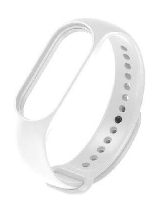 Curea Piele Alb (Redmi Smart Band 2)