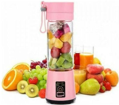 HM-03 Blender cu Cană Din Plastic 380 ml Roz