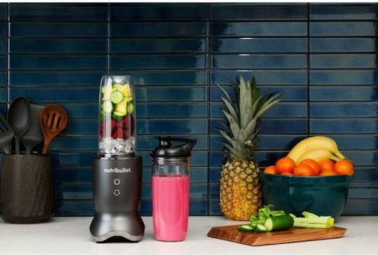 NutriBullet Ultra Блендер с Кана Тритан 900 мл 1200W Сиво/Сребристо